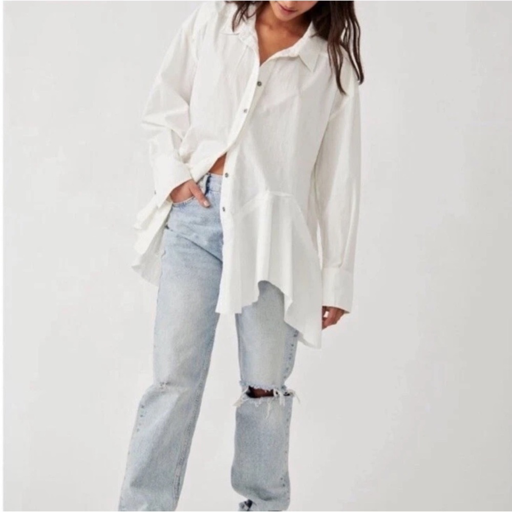 Free People We The Free Freya Poplin Tunic